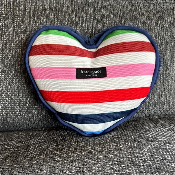 kate spade Other - NWT Kate Spade Adventure Stripe Heart Dog Chew Toy